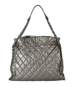 Chain Around Hobo, Leather, Grey, 14706941 (2010-11), 2*